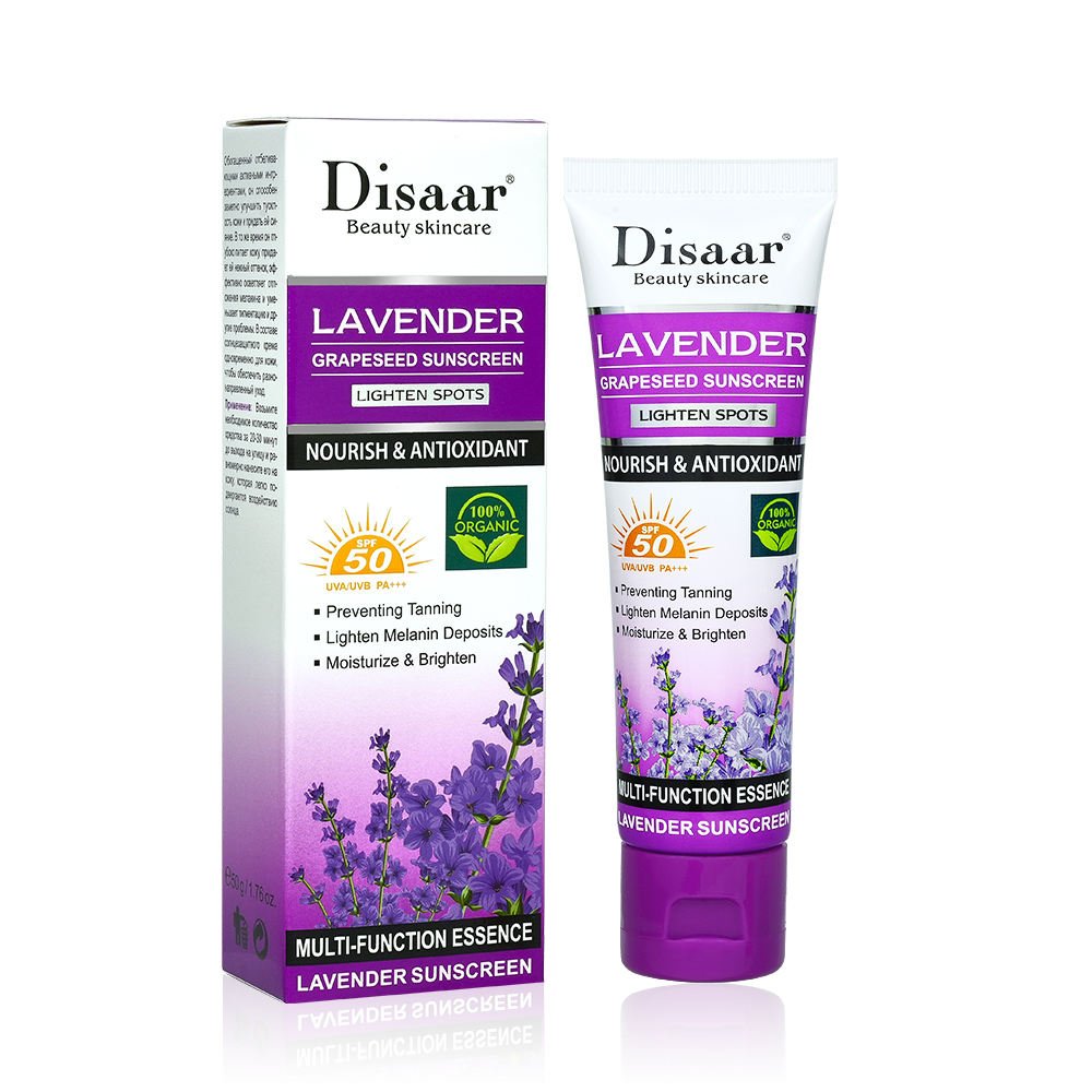 Disaar - Lavender Grapeseed Sunscreen SPF 50 (Original)
