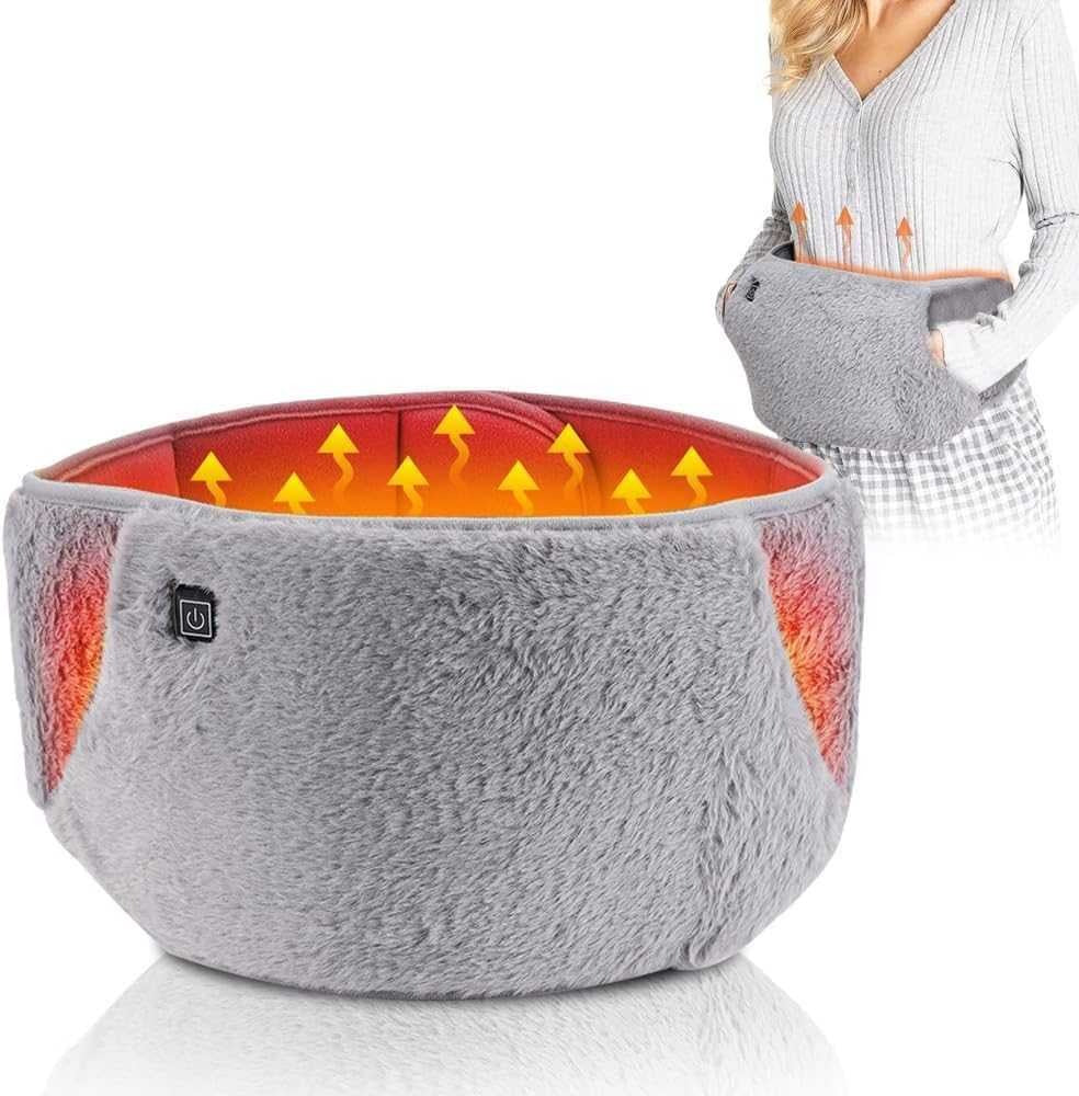 Jukkre Electric Waist Belt Heating Pad – USB Heated Waist & Hand Warmer