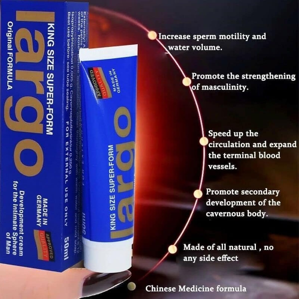 Todo Natural LARGO Long Cream Enlargement 40ml