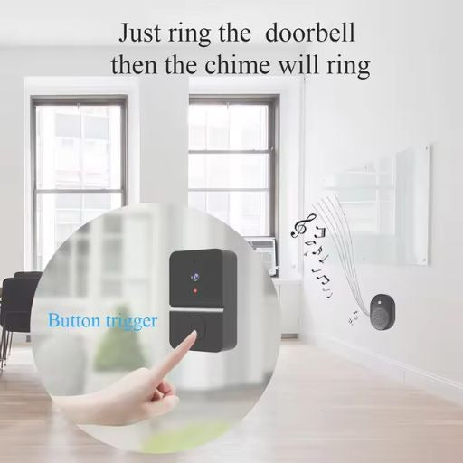 Z30 Smart Visual Doorbell Two-way Intercom Infrared Night Vision