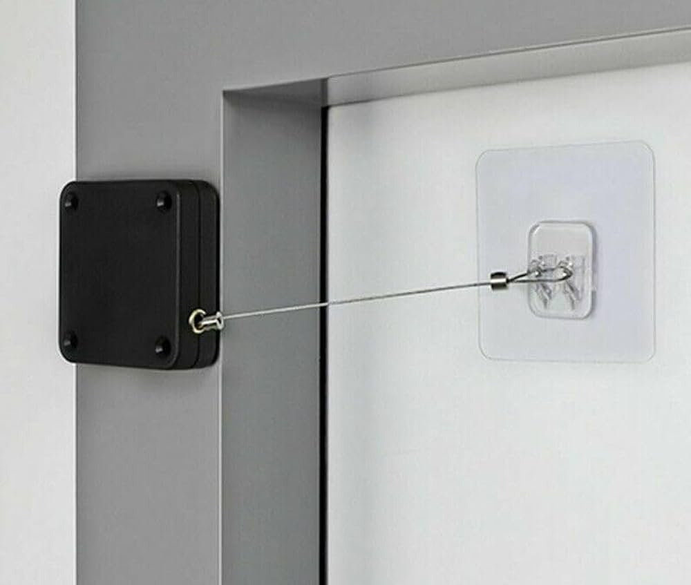 Easy-Install Automatic Door Closer - Adjustable, No-Drill