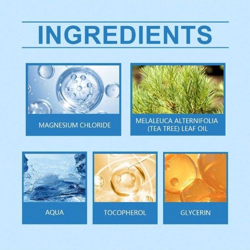 Magnesium Oil Spray, Pure Magnesium Oil Spray, 100% Natural Magnesium Oil Spray (2 Fl.Oz)