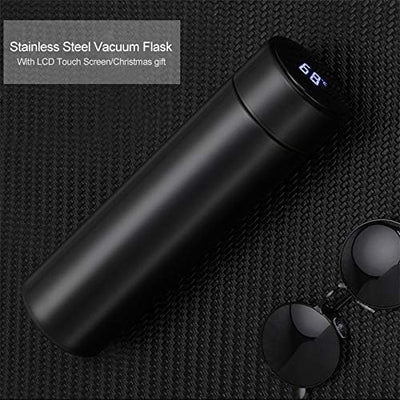 Vacuum Flask LED Temperature Display Water Bottle 500 ml