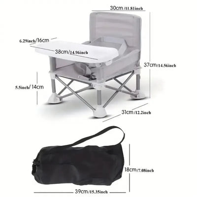 Portable dining chair for children