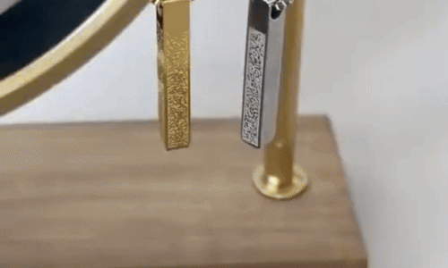 Islamic Ayat ul Kursi  Bar Pendant Necklace