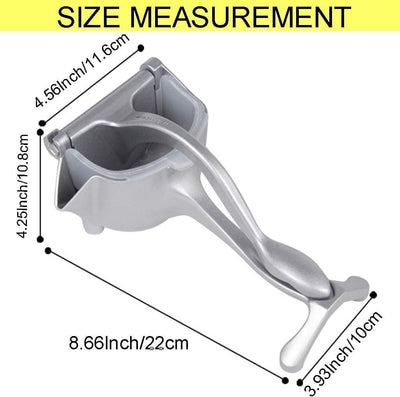 Amateur Premium Stainless Steel Manual Lemon and Lime Squeezer