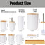 Bathroom Accessories Set, 6 Pieces