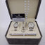 "Men's Stainless Steel Set: Watch, Rosary, Pen & Cufflinks"