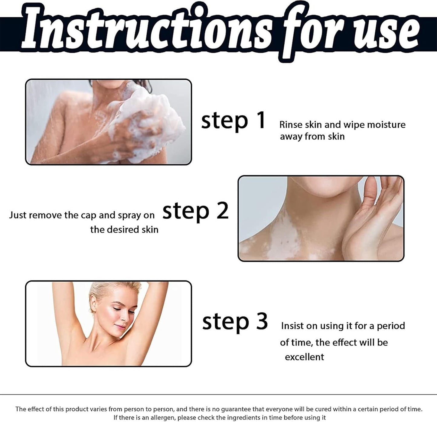 Dermax White Tag Body Moisturizing Spray