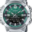 CASIO ANALOGUE DIGITAL MENS STAINLESS STEEL