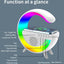 Wireless Smart Bluetooth Speaker with LED Adjustable Ambience Light G