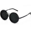 9 Gear Adjustable Tint Round Polarized Sunglasses