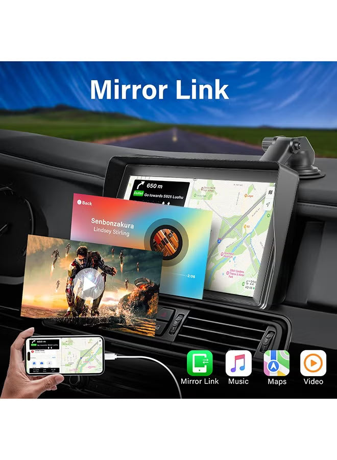 7 Inch Touch Screen Car Display