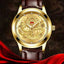WOKAI Golden Dragon Chinese style Watch