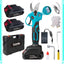 21V Electric Pruning Shears with 2 Batteries, Charger & Blades – Cuts Up to 30MM