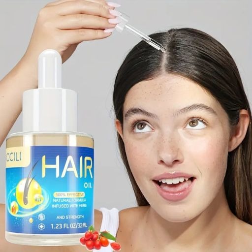 32ml Hair Oil For Men And Women, Strengthens Hair And Penetrates Root To Tip,