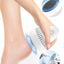 “Electric Foot Callus Remover – Rechargeable Pedicure Tool with Vacuum & Replacement Roller”