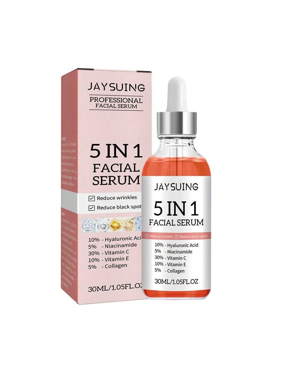 Multi-Use Face Serum (5 in 1) - Anti-Wrinkle, Firming, Spot Lightening