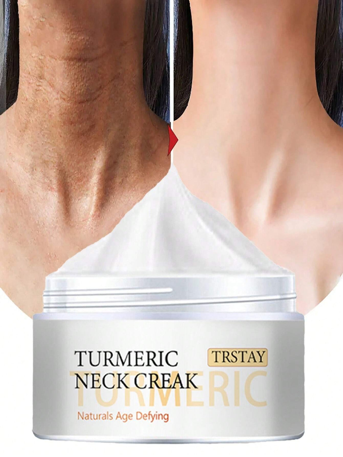 Skin Lightening and Firming Neck Cream,