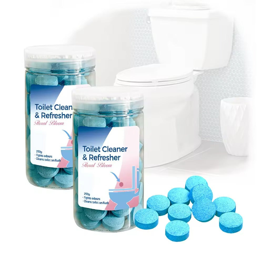 Scented Floor and Toilet Cleaning Tablets, 300 pcs - Citric Acid Formula