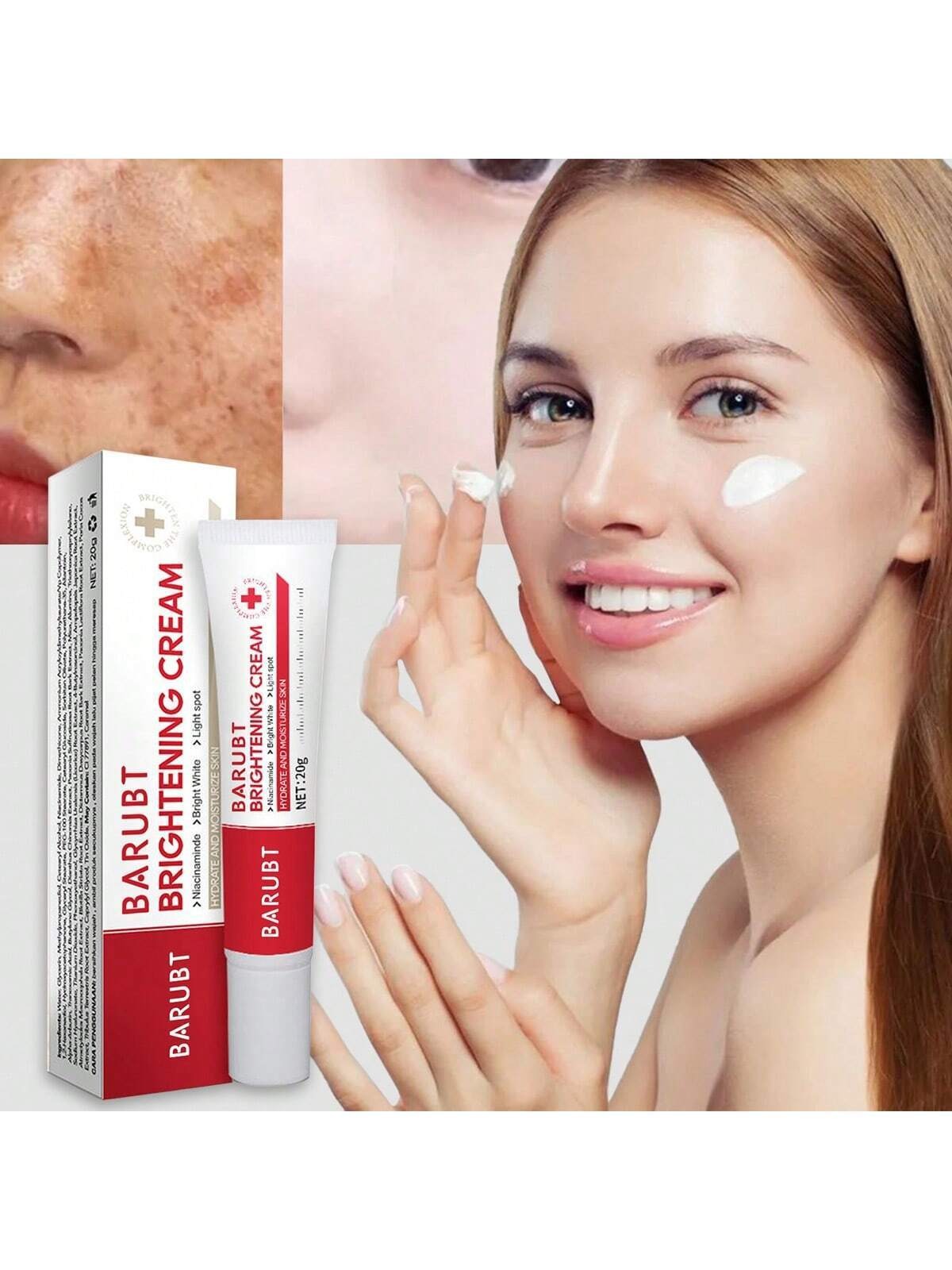 BARUBT Skin Lightening Cream, Freckle Removal Cream