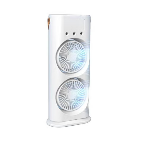 Three-speed colorful lights Fan