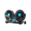 Portable Electric Car Fans 360 Degree Rotatable 2 Speed Five Blade 12V Cooling Air Fan for SUV, RV, Vehicles