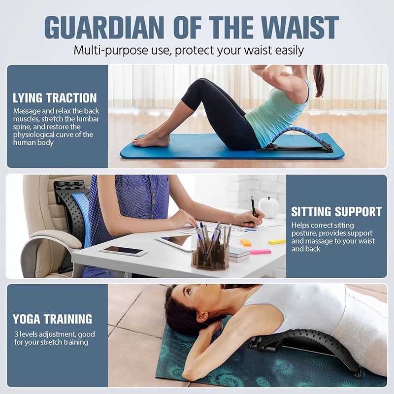 Back Stretcher Magnetotherapy Multi-Level