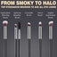 BEAKEY Makeup Brushes Set Premium Foundation Concealer Blush Bronzer Eye Shadow 10+2 PCS