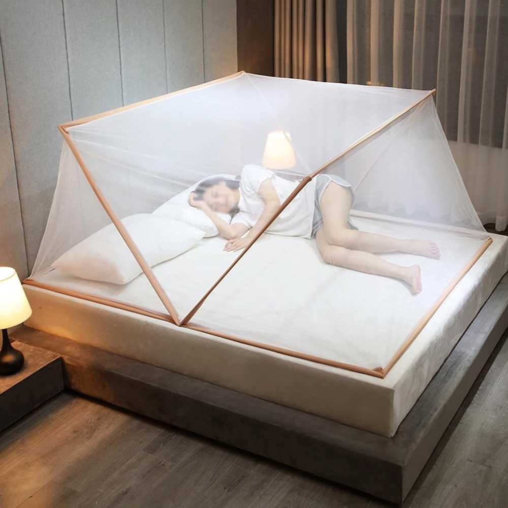 Mosquito Net for Bed – Foldable Canopy Netting Curtains
