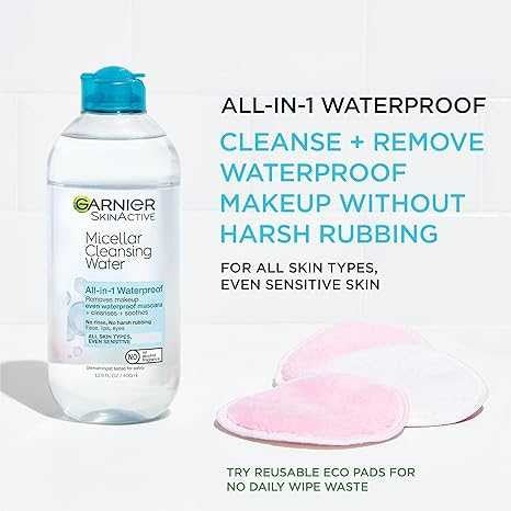 Garnier Micellar Water For Waterproof Makeup,