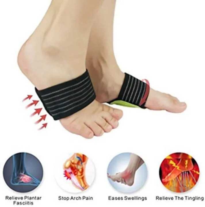 1 Pair Flat Foot Orthopedic Support Insoles