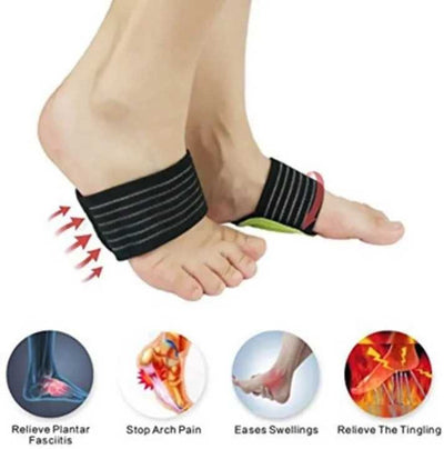 1 Pair Flat Foot Orthopedic Support Insoles