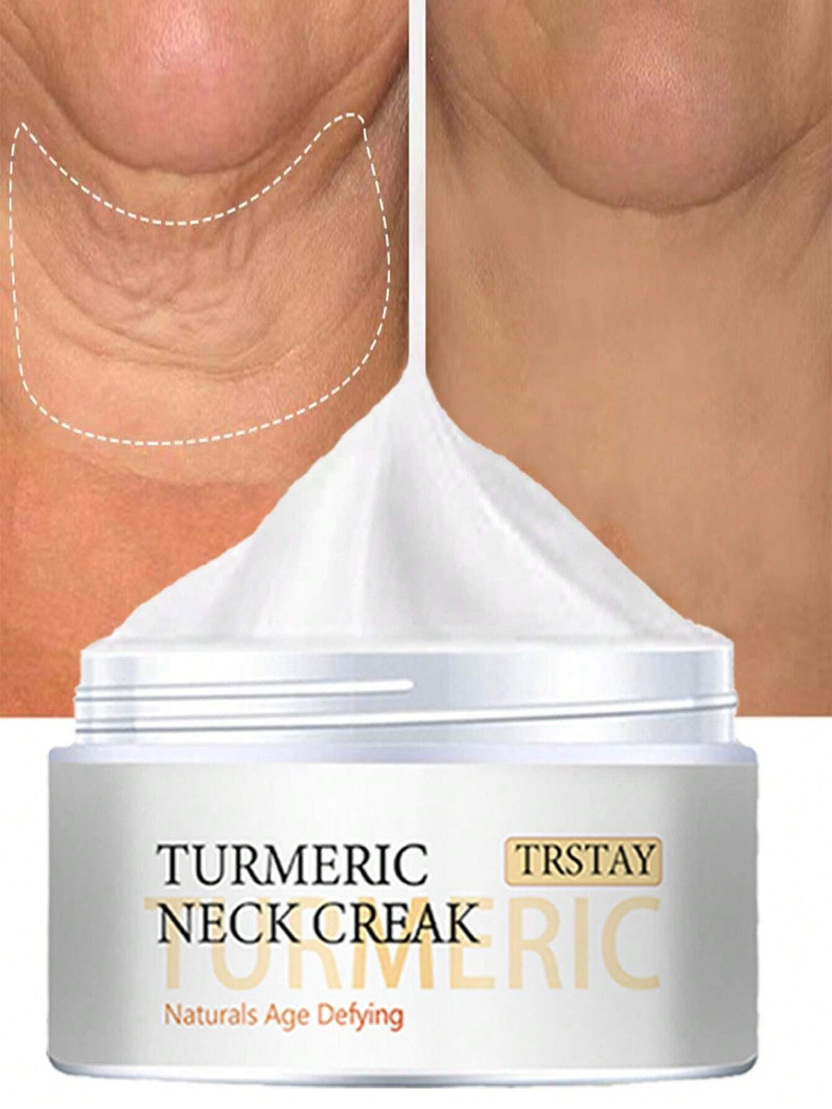 Skin Lightening and Firming Neck Cream,