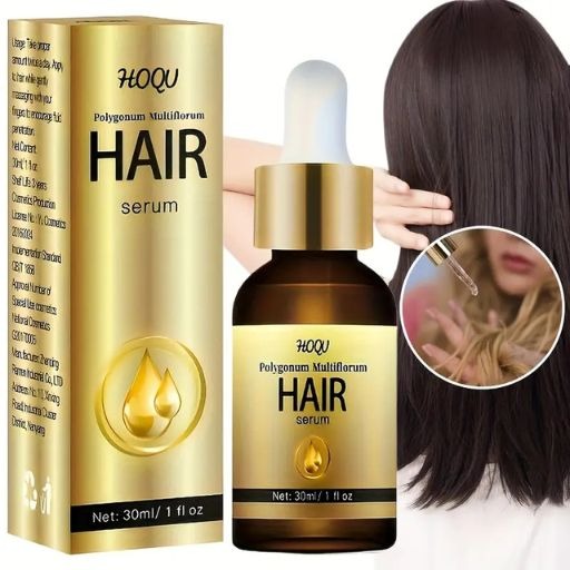 HOQU Moisturizing Hair Care Essential Oil - Strengthens and Activates All Hair Types,, Liquid Form with Glycerin