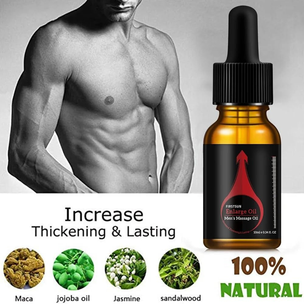 10ml Men Dig Penis Enlargement Oil for Men Quick Erection Massage Dick Enlarge Oils