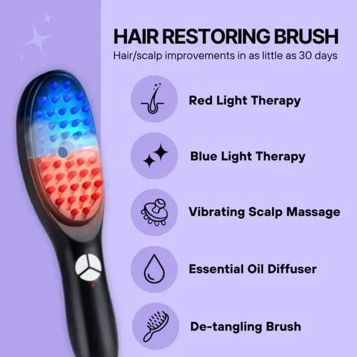 Electric Massage Comb For Hair Loss Prevention