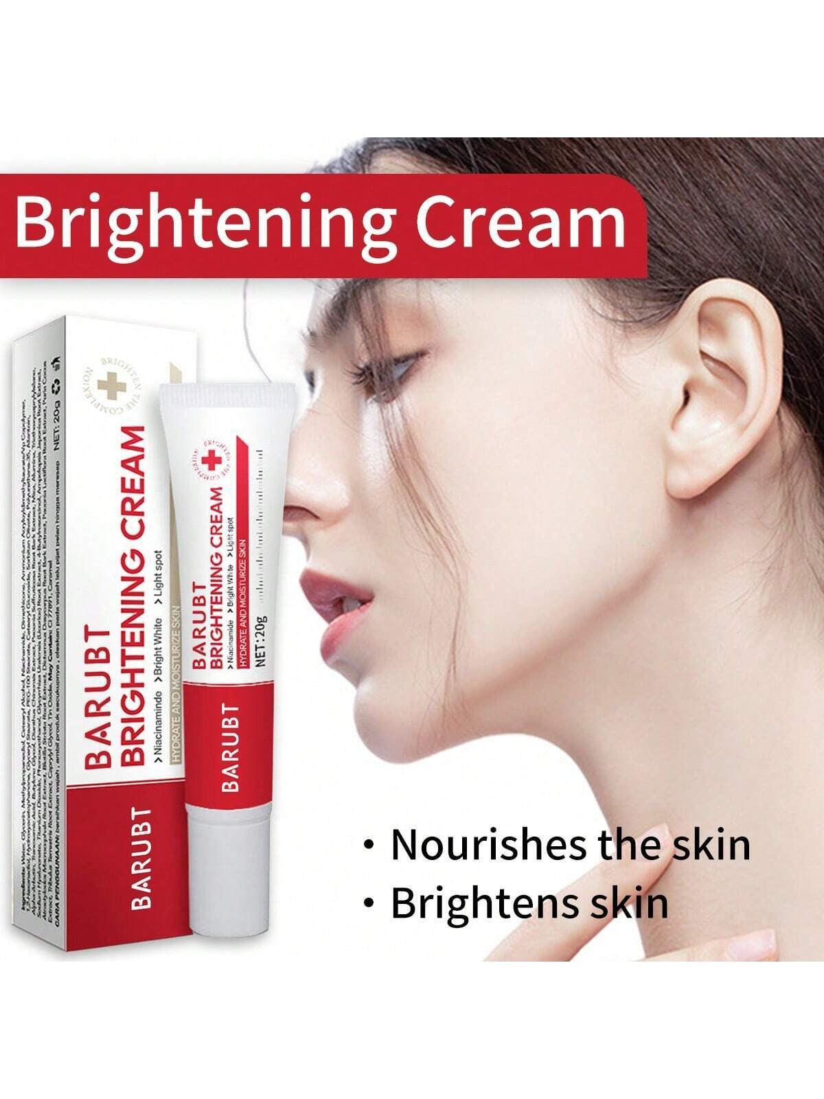 BARUBT Skin Lightening Cream, Freckle Removal Cream