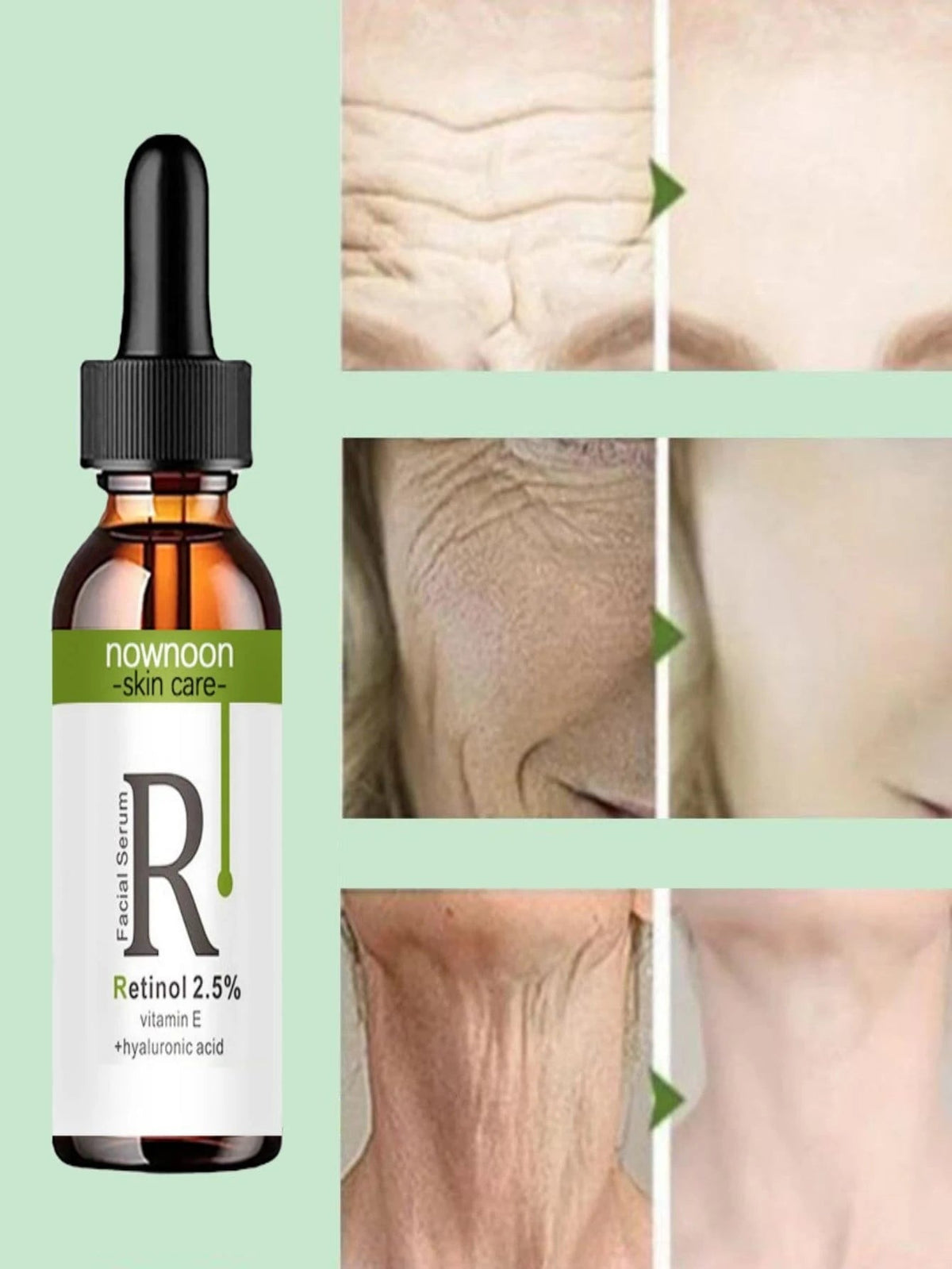 5ml/15ml/30ml/50ml Retinol Anti Wrinkle Serum for Firming and Tightening
