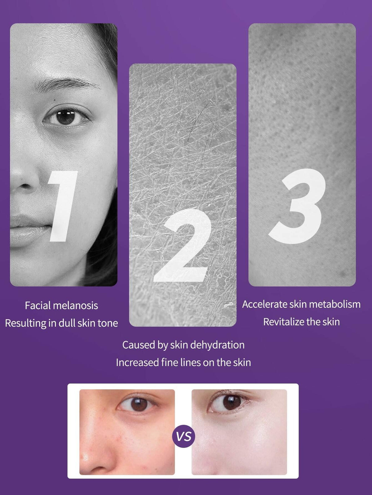 Facial Beauty Anti Aging Moisturizer Whitening Repair Facial Beauty Treats