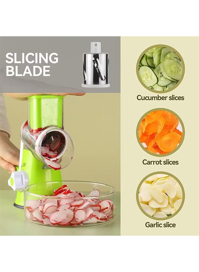 Rotary Vegetable Grater & Cutter – Multi-Function, 0.64kg