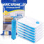 5 Pcs Vacuum Storage Bags with Hand Pump