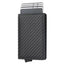 Men's Sleek Business Wallet - RFID Blocking, Carbon Fiber Pattern