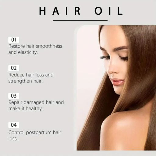 Herbal Hair Care Spray - 30ml | Moisturizing & Strengthening for All Hair Types, Leaves Scalp & Hair Soft & Fragrant