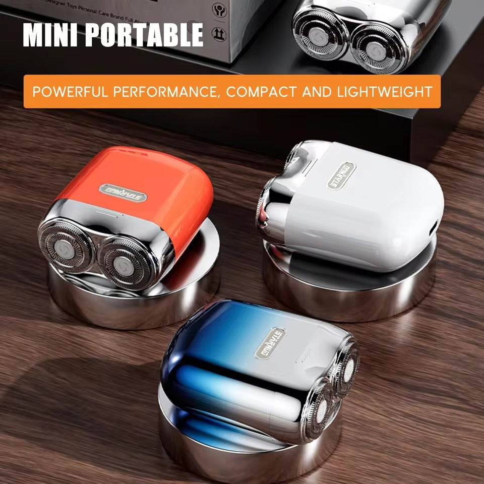 Mini Magnetic Electric Double-head Shaver