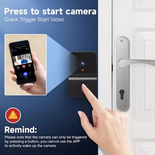 Z30 Smart Visual Doorbell Two-way Intercom Infrared Night Vision