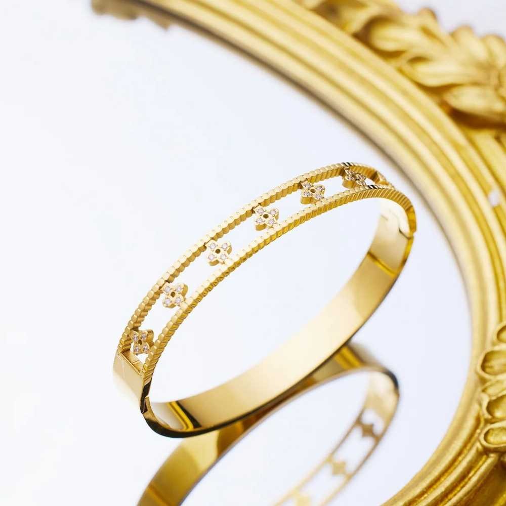Waterproof Stainless Steel Bangle Bracelets