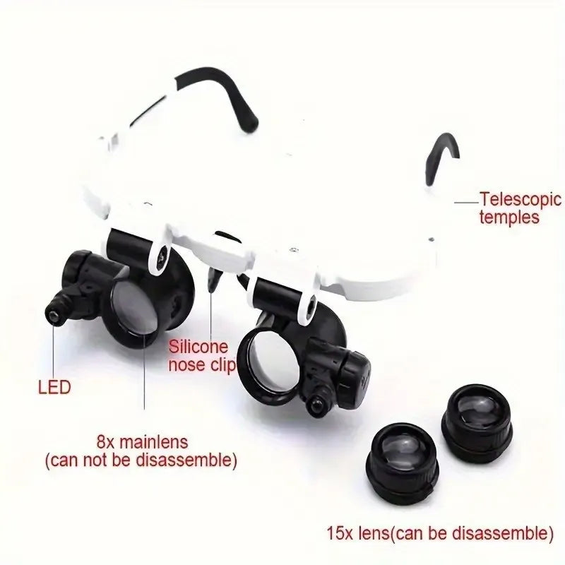 Triple Magnification Powers Glasses