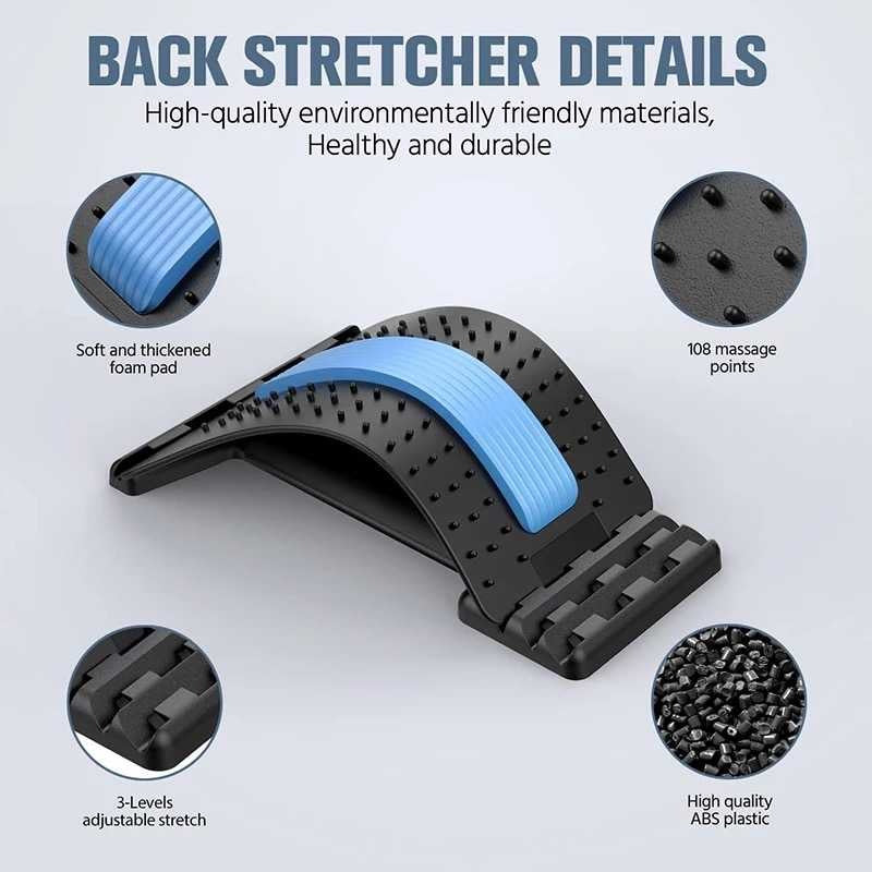 Back Stretcher Magnetotherapy Multi-Level