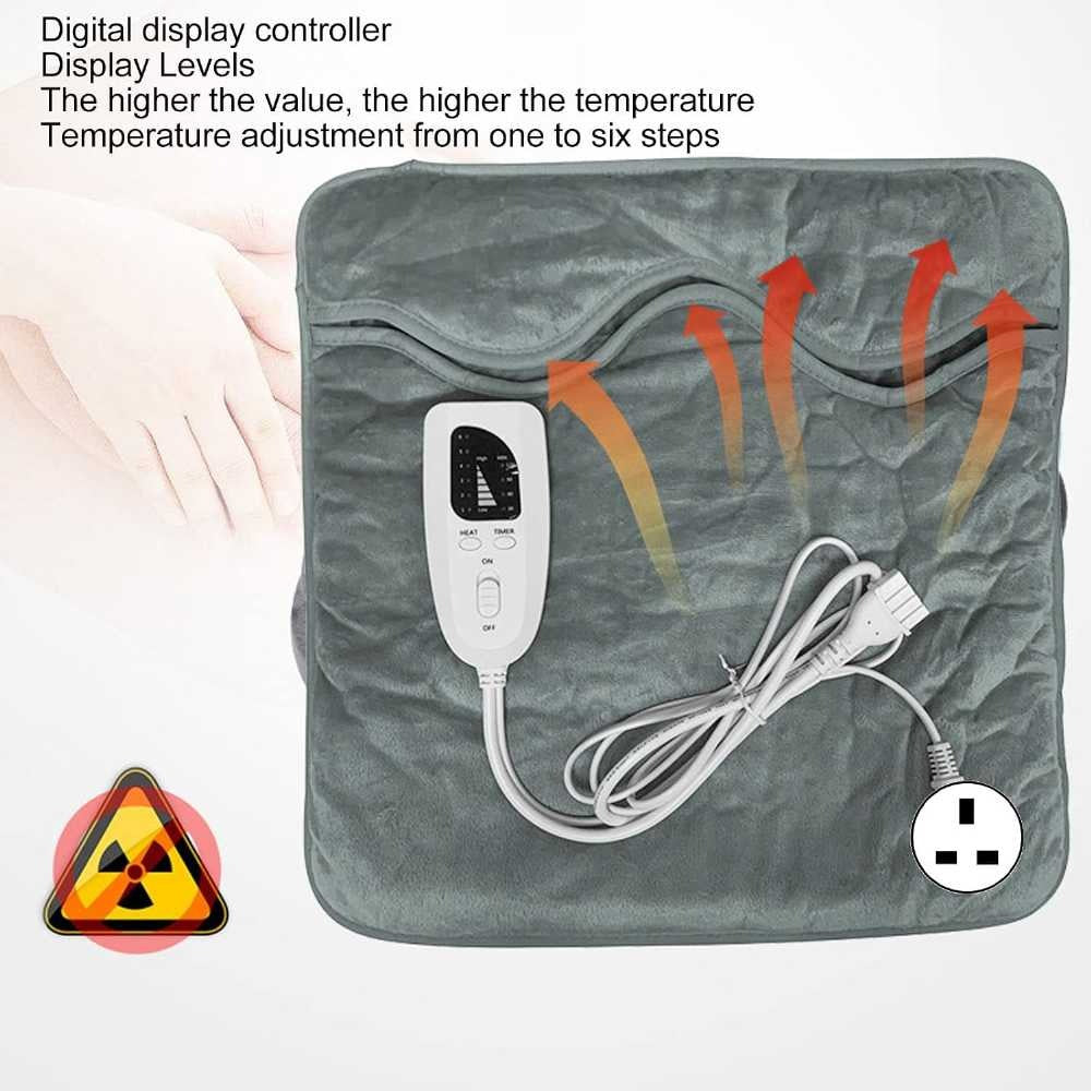 Electric Foot Heating Pad – 6-Level Fast Heating